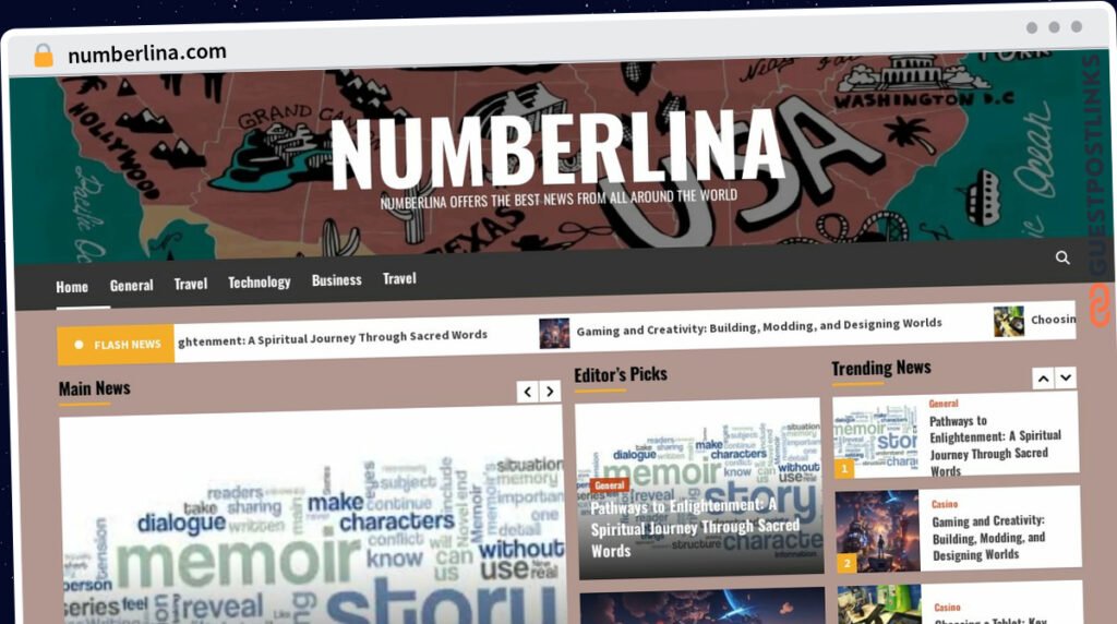 Numberlina.com Travel